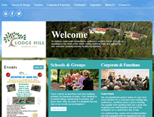 Tablet Screenshot of lodgehill.org.uk